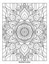 Relaxing Mandalas Coloring Book - thumbnail - 3