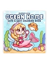 Ocean Home Cute & Easy Coloring Book - thumbnail - 1