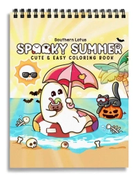 Gruseliges Sommer Malbuch - 2