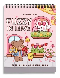 Libro Da Colorare Fuzzy In Love - 2