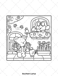 Libro Da Colorare Fuzzy In Love - 5