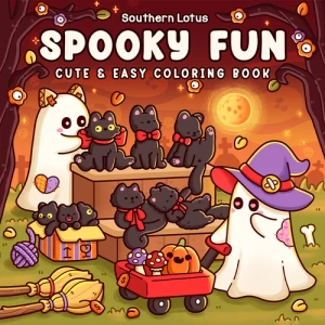 Spooky Fun Coloring Book