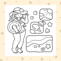 Girl Spaces Vol.2 Coloring Book - 4