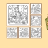 Spooky Vibes Vol.2 Coloring Book - thumbnail - 2