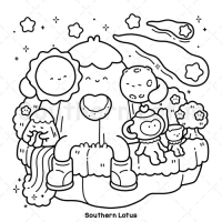 Dreamy Friends Coloring Book - 4