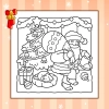 Merry Friends Coloring Book - thumbnail - 3