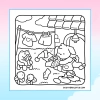 Little Friends Vol. 2 Coloring Book - thumbnail - 3