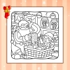 Merry Friends Coloring Book - thumbnail - 4
