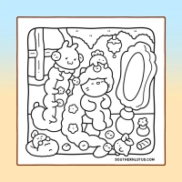 Libro Da Colorare Piccoli Amici - 3
