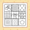 Cutie Patterns Coloring Book - thumbnail - 3