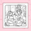 Love Moments Coloring Book - thumbnail - 3