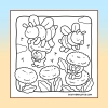 Tiny Friends Coloring Book - thumbnail - 4