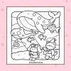 Fuzzy Fantasy Coloring Book - thumbnail - 4