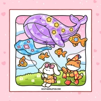 Libro Da Colorare Fantasy Sfocato - 5
