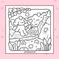 Libro Da Colorare Fantasy Sfocato - 6