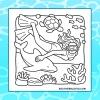 Comfy Vibes: Cozy Summer Girl Coloring Book - thumbnail - 3