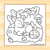Comfy Vibes: Cozy Autumn Girl Coloring Book - thumbnail - 3