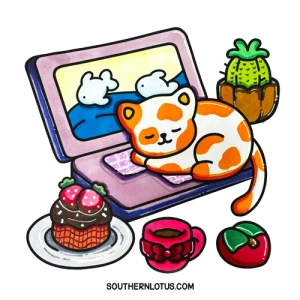 Gallery template image - Stress Relief Cat Coloring Book, Large Print Coloring Book For Adults, Download Free Pdf Printable Colouring Pages
