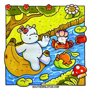 Gallery template image - Hygge Delighted, Cute Coloring Book, Download Free Pdf Printable Colouring Pages