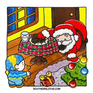 Gallery template image - Silly Christmas, Cute And Comfy Coloring Book, Download Free Pdf Printable Colouring Pages