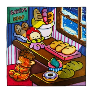 Gallery template image - Winter Hygge, Coloring Book Fuzzy Hygge, Download Free Pdf Printable Colouring Pages