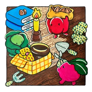 Gallery template image - Veggie life, Mindfulness Coloring Book For Adults, Download Free Pdf Printable Colouring Pages