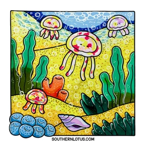 Gallery template image - Ocean Scene, Coloring Book Markers for Adults No Bleed, Download Free Pdf Printable Colouring Pages
