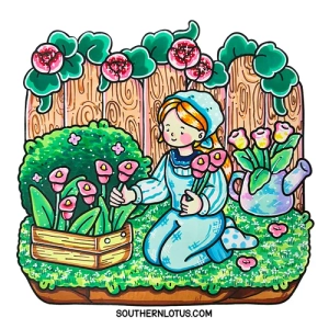 Gallery template image - Comfy Girl, Coloring Book Hygge, Download Free Pdf Printable Colouring Pages