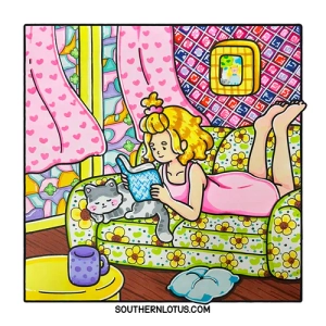 Gallery template image - Comfy Days, Coloring Book Adult, Download Free Pdf Printable Colouring Pages