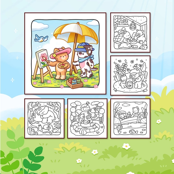 Little Days Coloring Book - 2