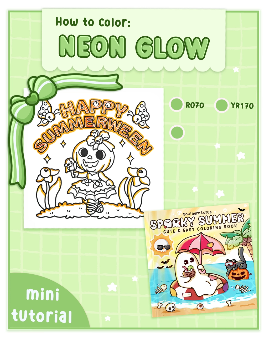 How to Color Neon Glow