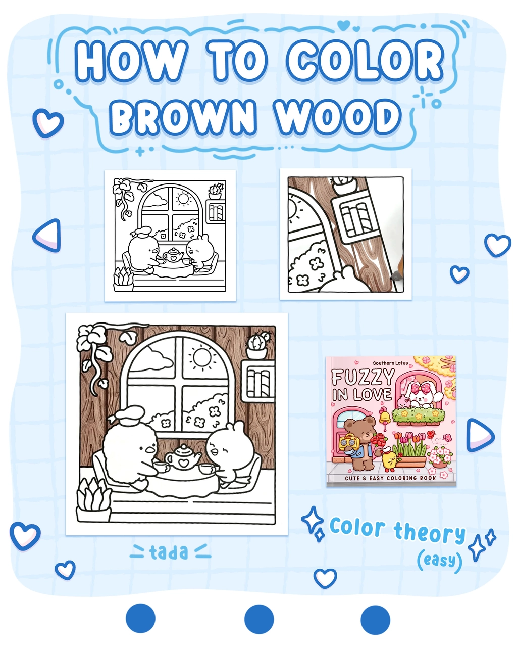 How to Color Brown Wood