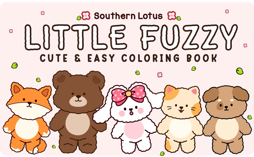 Discover the Cozy Charm of the Little Fuzzy Coloring Book