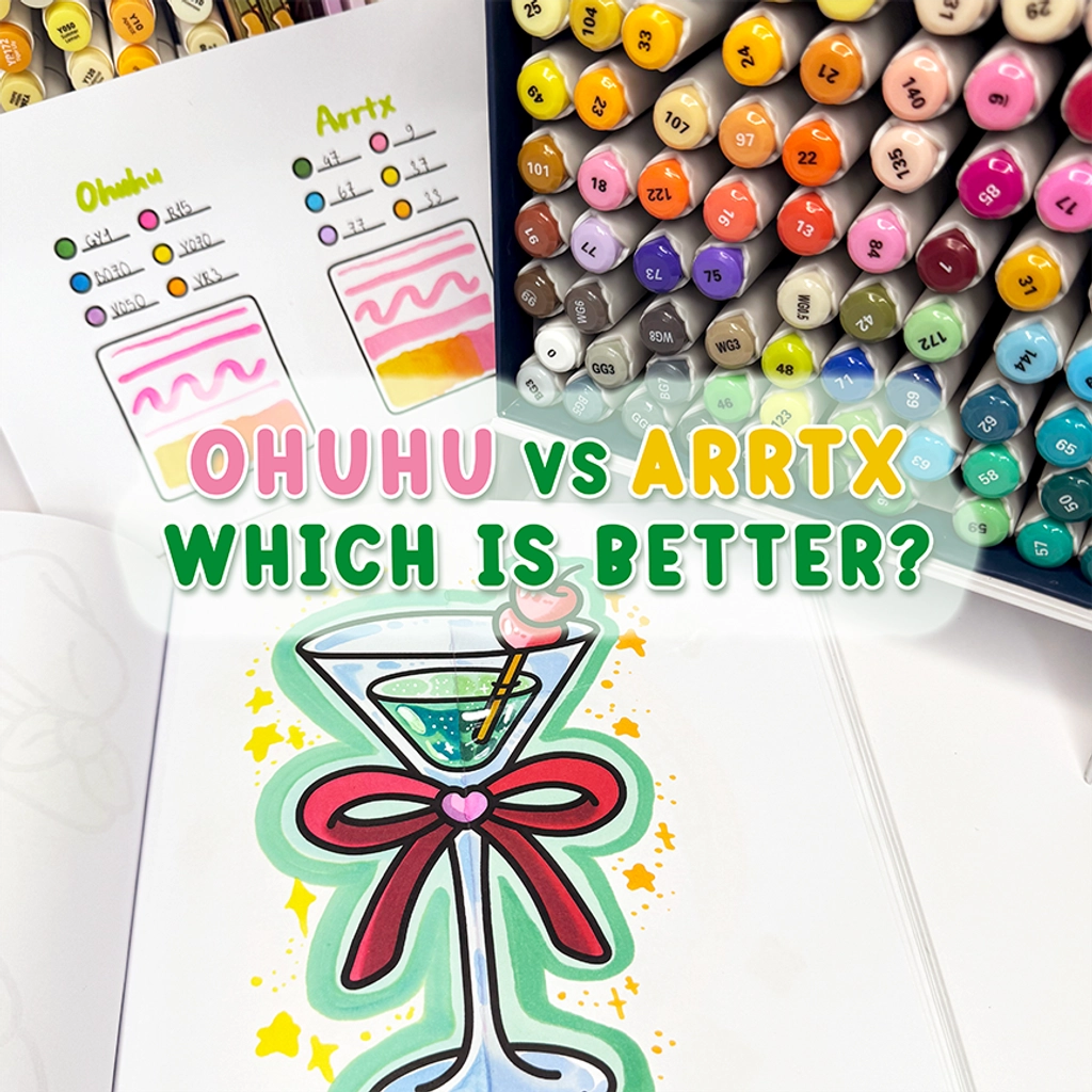 Ohuhu VS Arrtx: Who will be your perfect companion for your coloring books?