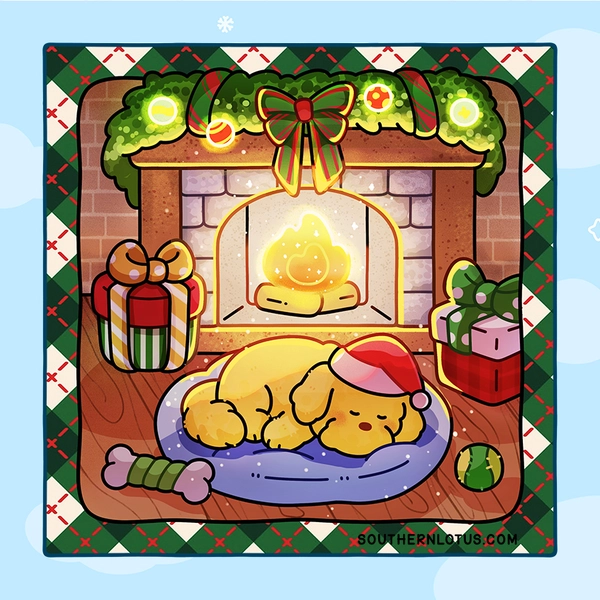 Comfy Vibes: Cozy Winter Girl Coloring Book - 4