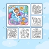 Comfy Vibes: Cozy Winter Girl Coloring Book - thumbnail - 2