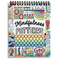 Color by Number Mindfulness Patterns Coloring Book - 1
