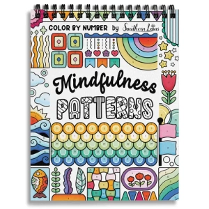 Color by Number Mindfulness Patterns Coloring Book