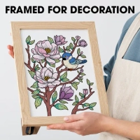 Color By Number Flowers Coloring Book - 5