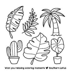 Free This Summer Funky & Easy Coloring Book - 1