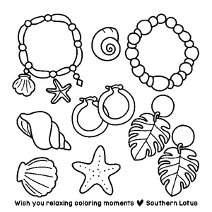 Free This Summer Funky & Easy Coloring Book - 4