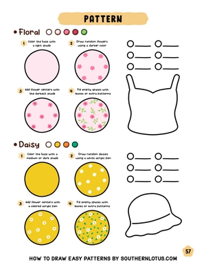 Free How to Draw Easy Patterns - 1