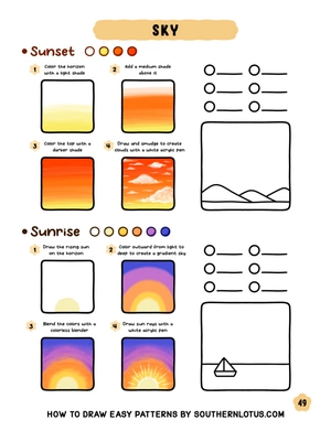 Free How to Draw Easy Patterns - 3
