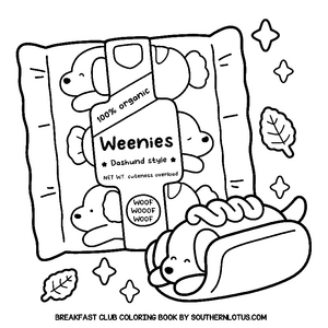 Free Breakfast Club Coloring Book - 3