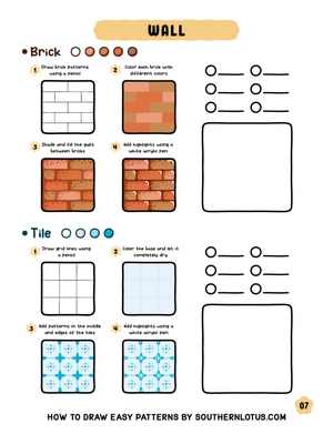 Free How to Draw Easy Patterns - 9