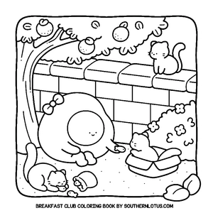 Free Breakfast Club Coloring Book - 5