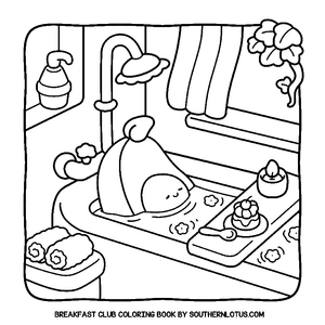 Free Breakfast Club Coloring Book - 6
