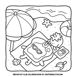 Free Breakfast Club Coloring Book - 7