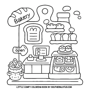Free Little Comfy Coloring Book - 8