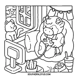 Free little-friends-cute-easy-coloring-book-1742263539723 - 0